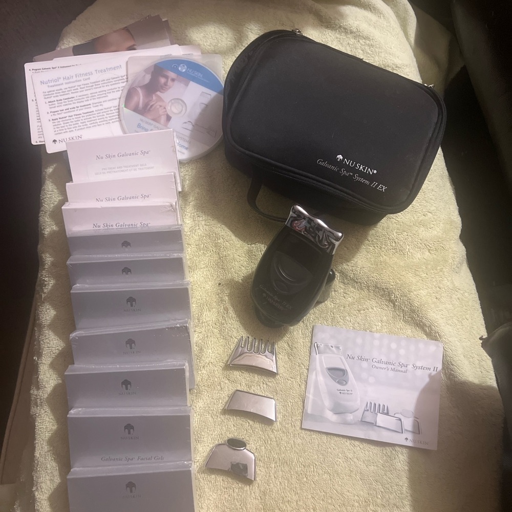 Nu Skin Galvanic Spa System II Set - Black
